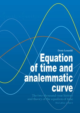 Abbildung von Lenardic | Equation of time and analemmatic curve - Part 1 | 3. Auflage | 2025 | beck-shop.de