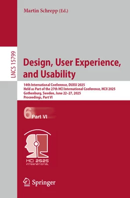 Abbildung von Schrepp | Design, User Experience, and Usability | 1. Auflage | 2025 | beck-shop.de