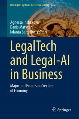 Abbildung von Inshakova / Matytsin | LegalTech and Legal-AI in Business | 1. Auflage | 2025 | beck-shop.de