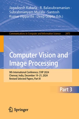 Abbildung von Kakarla / Balasubramanian | Computer Vision and Image Processing | 1. Auflage | 2025 | beck-shop.de