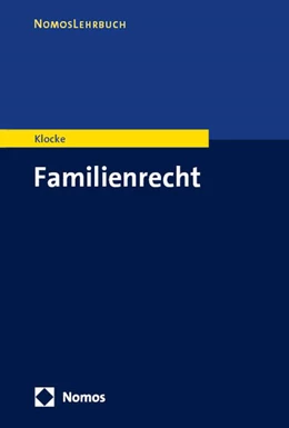 Abbildung von Klocke | Familienrecht | 1. Auflage | 2026 | beck-shop.de