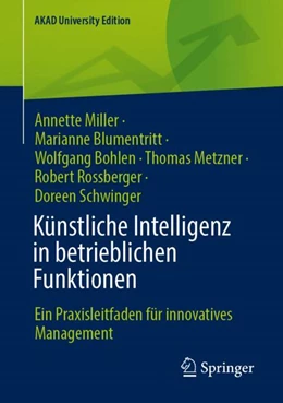 Abbildung von Miller / Blumentritt | Künstliche Intelligenz in betrieblichen Funktionen | 1. Auflage | 2025 | beck-shop.de