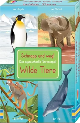 Abbildung von Watt | Schnapp und weg! Das superschnelle Kartenspiel: Wilde Tiere | 1. Auflage | 2025 | beck-shop.de