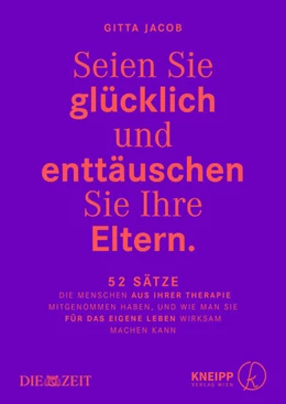 Abbildung von Jacob | Seien Sie glücklich und enttäuschen Sie Ihre Eltern. | 1. Auflage | 2025 | beck-shop.de