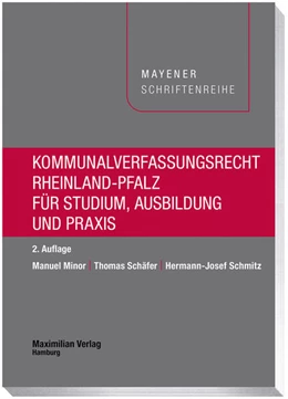 Abbildung von Minor / Schmitz | Kommunalverfassungsrecht Rheinland-Pfalz | 2. Auflage | 2025 | beck-shop.de
