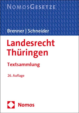 Abbildung von Brenner / Schneider | Landesrecht Thüringen | 26. Auflage | 2025 | beck-shop.de