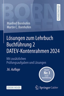 Abbildung von Bornhofen | Lösungen zum Lehrbuch Buchführung 2 DATEV-Kontenrahmen 2024 | 36. Auflage | 2025 | beck-shop.de