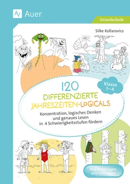 Abbildung von Kollarovics | 120 differenzierte Jahreszeiten-Logicals Kl. 1-4 | 1. Auflage | 2025 | beck-shop.de