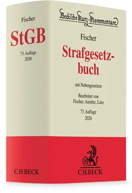 Abbildung von Fischer | Strafgesetzbuch: StGB | 73. Auflage | 2026 | Band 10 | beck-shop.de