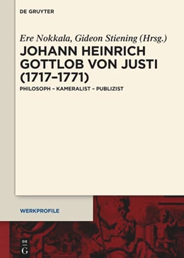 Abbildung von Nokkala / Stiening | Johann Heinrich Gottlob von Justi (1717–1771) | 1. Auflage | 2025 | 25 | beck-shop.de