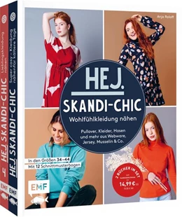 Abbildung von Hej.Skandi-Chic - Wohlfühlkleidung nähen - Doppeltes Nähglück: 2 Bücher im Set | 1. Auflage | 2025 | beck-shop.de