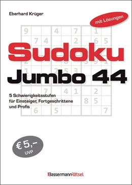 Abbildung von Krüger | Sudokujumbo 44 | 1. Auflage | 2026 | beck-shop.de