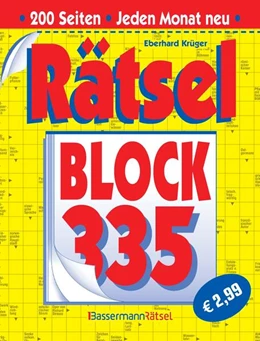 Abbildung von Krüger | Rätselblock 335 (5 Exemplare à 2,99 EUR) | 1. Auflage | 2025 | beck-shop.de
