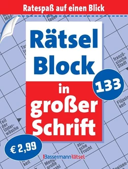 Abbildung von Krüger | Rätselblock in großer Schrift 133 (5 Exemplare à 2,99 EUR) | 1. Auflage | 2025 | beck-shop.de