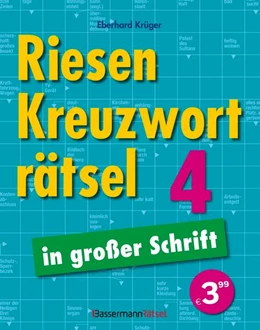 Abbildung von Krüger | Riesen-Kreuzworträtsel in großer Schrift 4 (5 Exemplare à 3,99 EUR) | 1. Auflage | 2025 | beck-shop.de