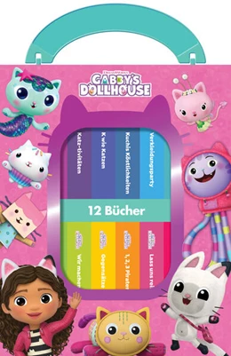 Abbildung von Phoenix International Publications Germany GmbH | Gabby's Dollhouse - Meine erste Bibliothek - Bücherbox mit 12 Pappbilderbüchern - Gabby's Dollhouse | 1. Auflage | 2025 | beck-shop.de
