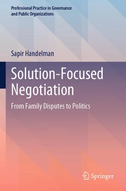 Abbildung von Handelman | Solution-Focused Negotiation | 1. Auflage | 2025 | beck-shop.de