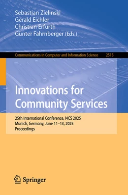 Abbildung von Zielinski / Eichler | Innovations for Community Services | 1. Auflage | 2025 | beck-shop.de