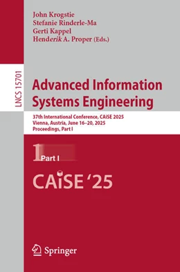 Abbildung von Krogstie / Rinderle-Ma | Advanced Information Systems Engineering | 1. Auflage | 2025 | beck-shop.de