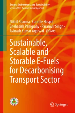 Abbildung von Sharma / Hespel | Sustainable, Scalable and Storable E-Fuels for Decarbonising Transport Sector | 1. Auflage | 2025 | beck-shop.de