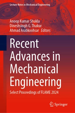 Abbildung von Shukla / Thakur | Recent Advances in Mechanical Engineering | 1. Auflage | 2025 | beck-shop.de