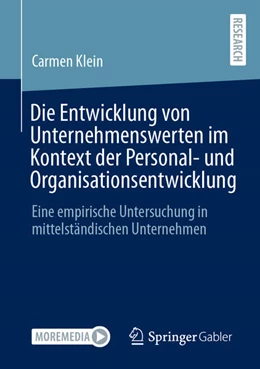 Abbildung von Klein | Die Entwicklung von Unternehmenswerten im Kontext der Personal- und Organisationsentwicklung | 1. Auflage | 2025 | beck-shop.de