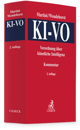 Abbildung von Martini / Wendehorst | KI-VO: Verordnung über Künstliche Intelligenz | 2. Auflage | 2026 | beck-shop.de