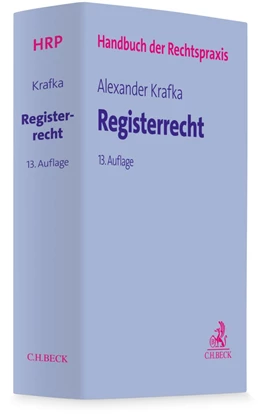 Abbildung von Krafka | Registerrecht | 13. Auflage | 2026 | Band 7 | beck-shop.de