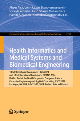 Abbildung von Alsadoon / Shenavarmasouleh | Health Informatics and Medical Systems and Biomedical Engineering | 1. Auflage | 2025 | beck-shop.de