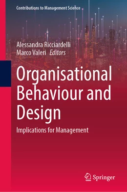 Abbildung von Ricciardelli / Valeri | Organisational Behaviour and Design | 1. Auflage | 2025 | beck-shop.de