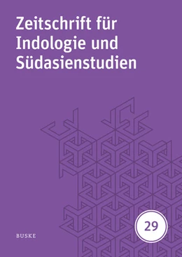 Abbildung von Oberlies / Harder | Zeitschrift für Indologie und Südasienstudien 29 | 1. Auflage | 2025 | beck-shop.de
