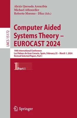 Abbildung von Quesada-Arencibia / Affenzeller | Computer Aided Systems Theory - EUROCAST 2024 | 1. Auflage | 2025 | beck-shop.de