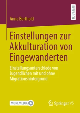 Abbildung von Berthold | Einstellungen zur Akkulturation von Eingewanderten | 1. Auflage | 2025 | beck-shop.de