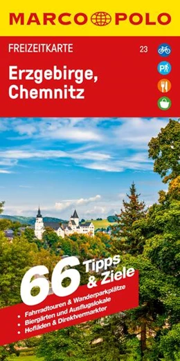 Abbildung von MARCO POLO Freizeitkarte 23 Erzgebirge, Chemnitz 1:100.000 | 3. Auflage | 2025 | beck-shop.de