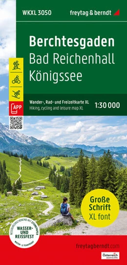 Abbildung von Freytag & Berndt | Berchtesgaden, Wander-, Rad- und Freizeitkarte XL 1:30.000, freytag & berndt, WKXL 3050 | 1. Auflage | 2025 | beck-shop.de