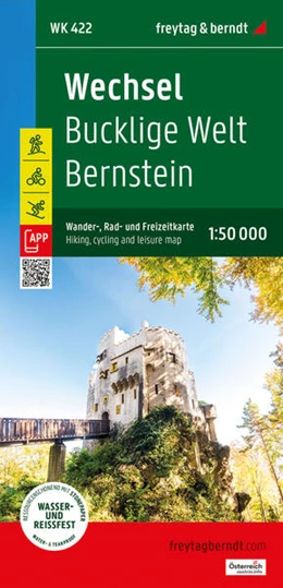 Abbildung von Freytag & Berndt | Wechsel, Wander-, Rad- und Freizeitkarte 1:50.000, freytag & berndt, WK 422 | 1. Auflage | 2025 | beck-shop.de