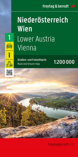 Abbildung von Freytag & Berndt | Niederösterreich - Wien, Straßen- und Freizeitkarte 1:200.000, freytag & berndt | 1. Auflage | 2025 | beck-shop.de