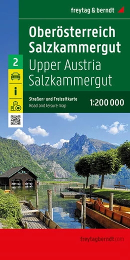Abbildung von Freytag & Berndt | Oberösterreich - Salzkammergut, Straßen- und Freizeitkarte 1:200.000, freytag & berndt | 1. Auflage | 2025 | beck-shop.de