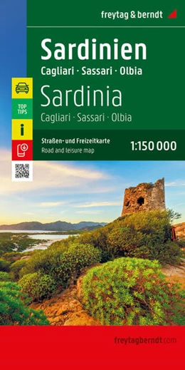 Abbildung von Freytag & Berndt | Sardinien, Straßen- und Freizeitkarte 1:150.000, freytag & berndt | 1. Auflage | 2025 | beck-shop.de