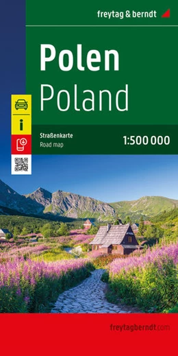 Abbildung von Freytag & Berndt | Polen, Straßenkarte 1:500.000, freytag & berndt | 1. Auflage | 2025 | beck-shop.de