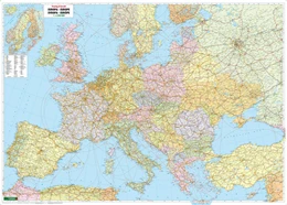 Abbildung von Freytag & Berndt | Europa politisch, Straßenkarte 1:3.500.000, Poster metallbestäbt, freytag & berndt | 1. Auflage | 2025 | beck-shop.de