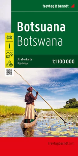 Abbildung von Freytag & Berndt | Botsuana, Straßenkarte 1:1.100.000, freytag & berndt | 1. Auflage | 2025 | beck-shop.de