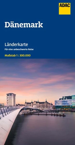 Abbildung von ADAC Länderkarte Dänemark 1:300.000 | 8. Auflage | 2025 | beck-shop.de
