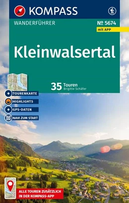 Abbildung von Schäfer | KOMPASS Wanderführer Kleinwalsertal, 35 Touren mit Extra-Tourenkarte | 2. Auflage | 2025 | beck-shop.de