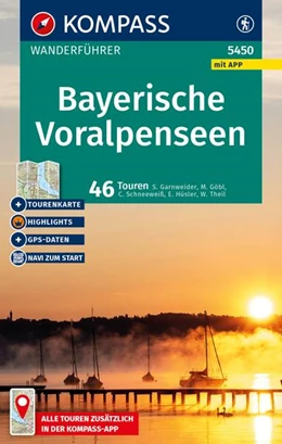 Abbildung von Garnweidner / Hüsler | KOMPASS Wanderführer Bayerische Voralpenseen, 46 Touren mit Extra-Tourenkarte | 1. Auflage | 2025 | beck-shop.de