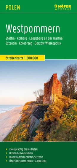 Abbildung von Freytag & Berndt | Westpommern, Straßenkarte 1:200.000, Höfer Verlag | 1. Auflage | 2025 | beck-shop.de