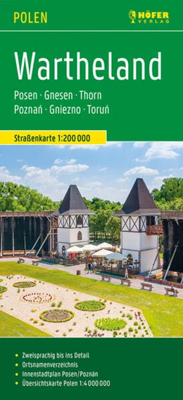 Abbildung von Freytag & Berndt | Wartheland, Straßenkarte 1:200.000, Höfer Verlag | 1. Auflage | 2025 | beck-shop.de