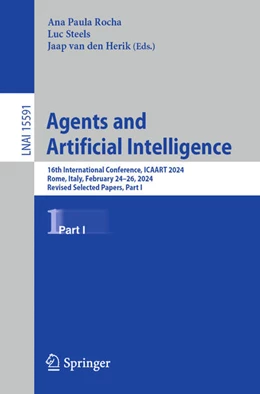 Abbildung von Rocha / Steels | Agents and Artificial Intelligence | 1. Auflage | 2025 | beck-shop.de