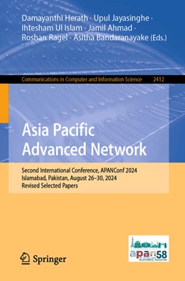 Abbildung von Herath / Jayasinghe | Asia Pacific Advanced Network | 1. Auflage | 2025 | beck-shop.de