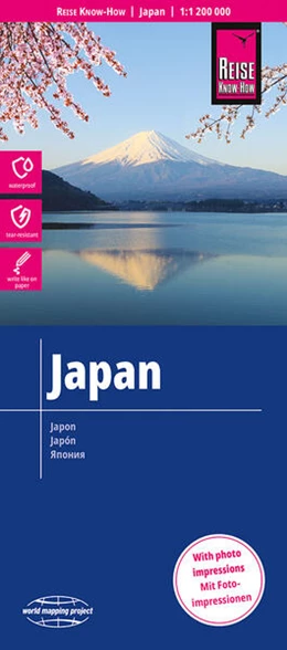 Abbildung von Reise Know-How Landkarte Japan (1:1.200.000) | 11. Auflage | 2025 | beck-shop.de
